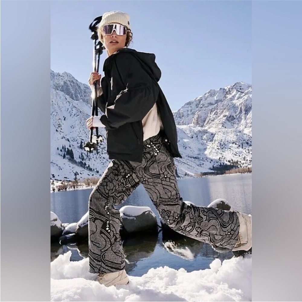 Free People Bunny Slope Printed Ski Pants